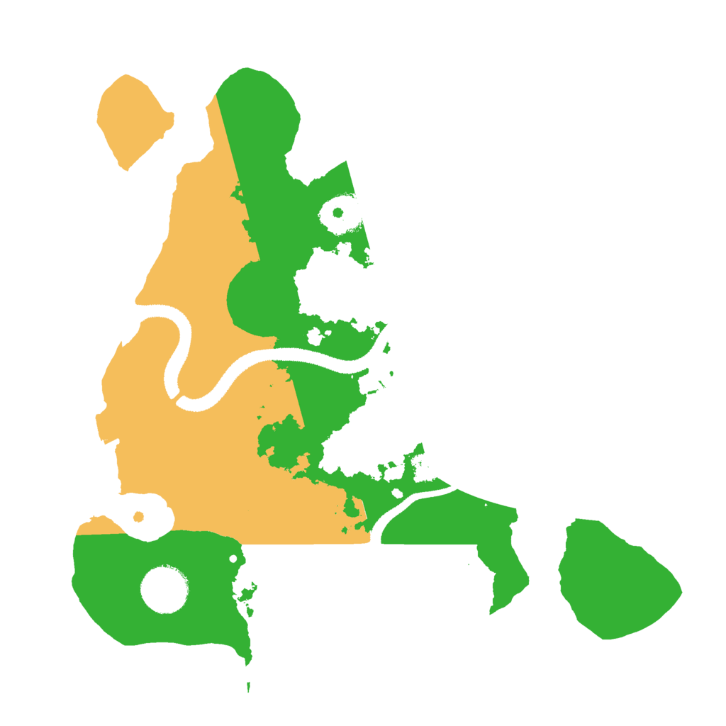 Biome Rust Map: Procedural Map, Size: 2750, Seed: 562620573
