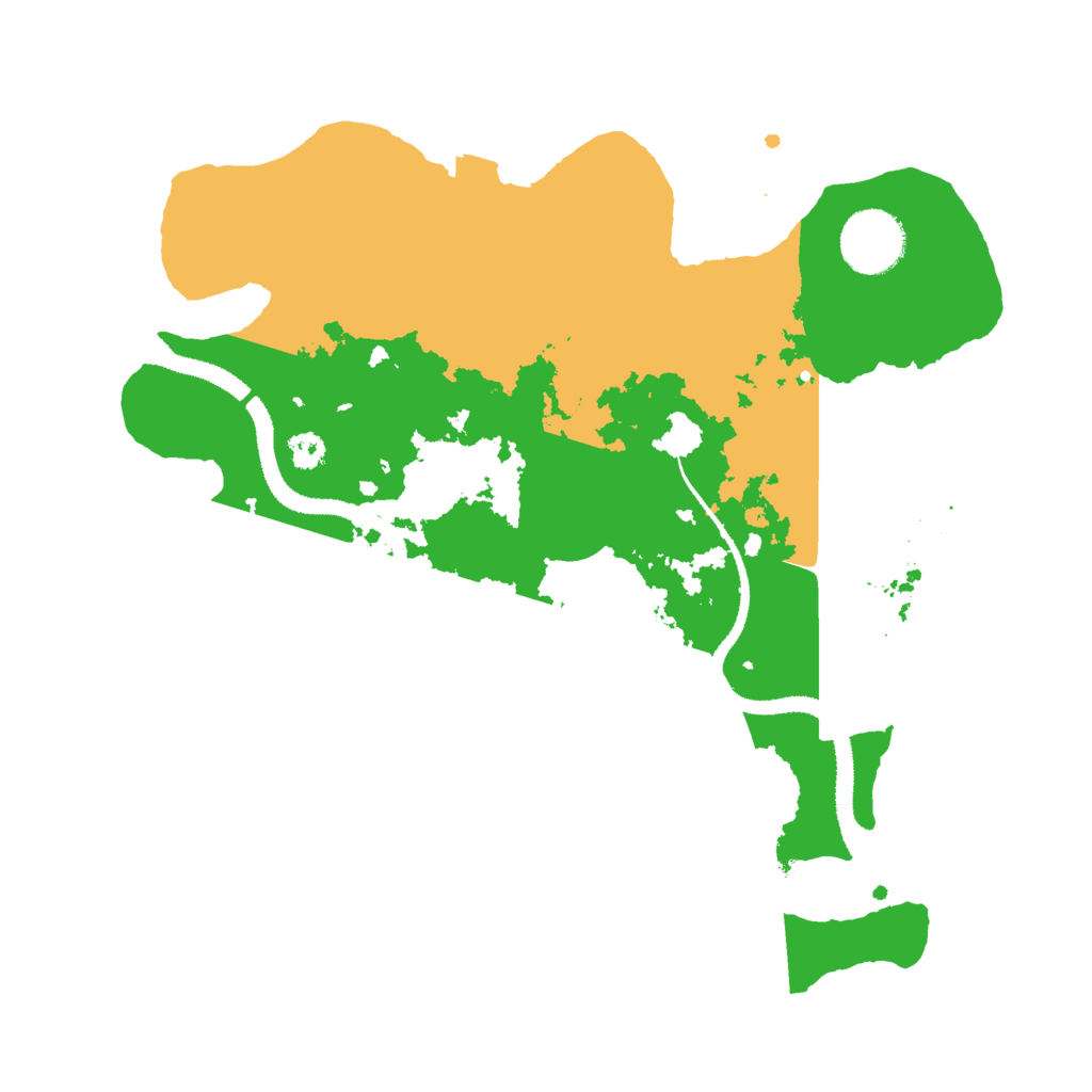 Biome Rust Map: Procedural Map, Size: 3000, Seed: 2132081948