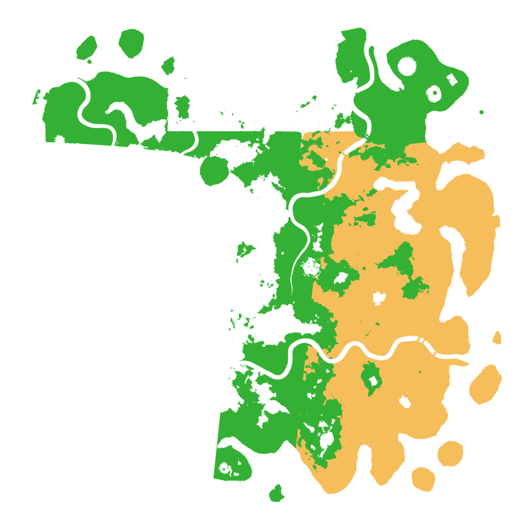 Biome Rust Map: Procedural Map, Size: 5000, Seed: 1149082798