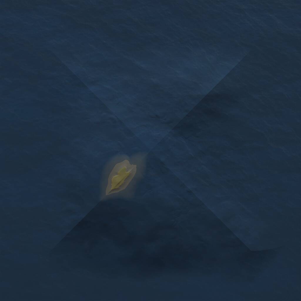 Rust Map: Procedural Map, Size: 1000, Seed: 1550298719, 1 Monuments