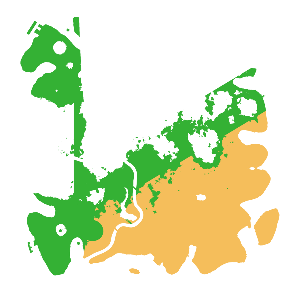 Biome Rust Map: Procedural Map, Size: 4000, Seed: 998171