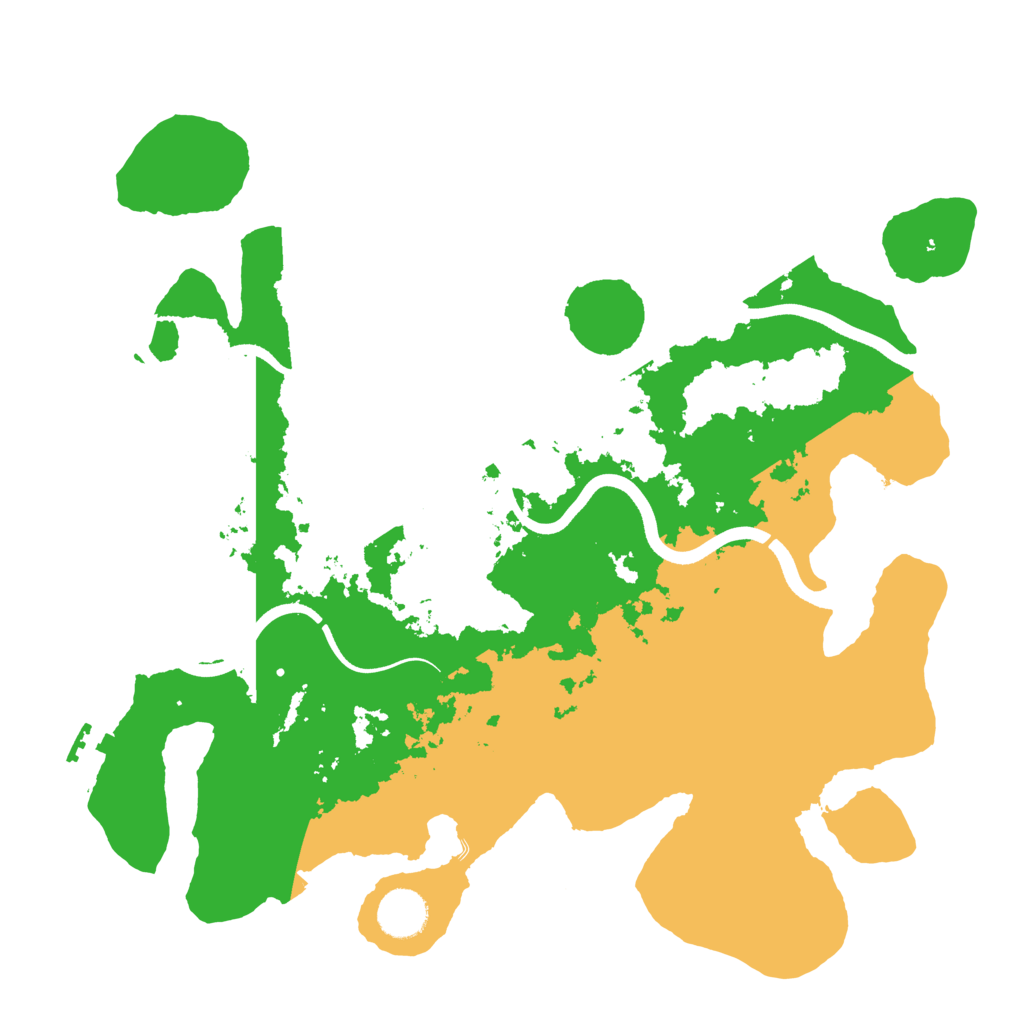 Biome Rust Map: Procedural Map, Size: 3650, Seed: 24120694