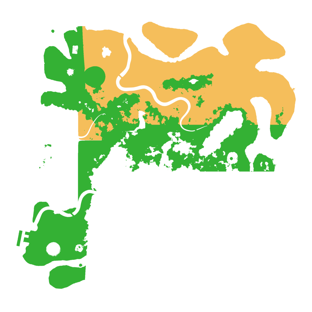Biome Rust Map: Procedural Map, Size: 4000, Seed: 990368