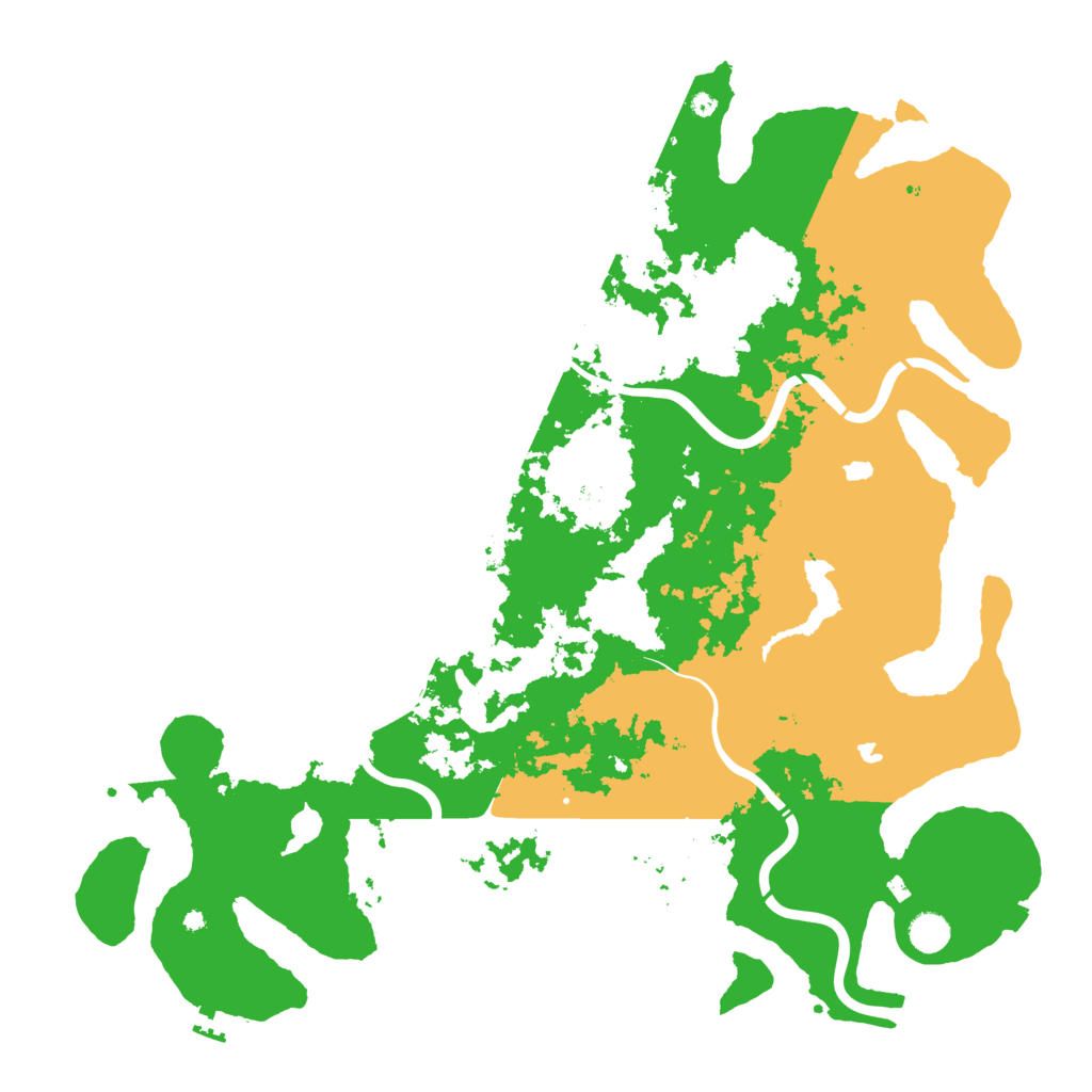 Biome Rust Map: Procedural Map, Size: 4750, Seed: 10102025