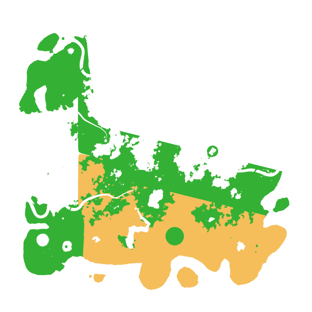 Biome Rust Map: Procedural Map, Size: 4500, Seed: 412341