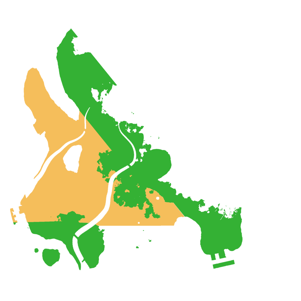 Biome Rust Map: Procedural Map, Size: 2800, Seed: 1868224788