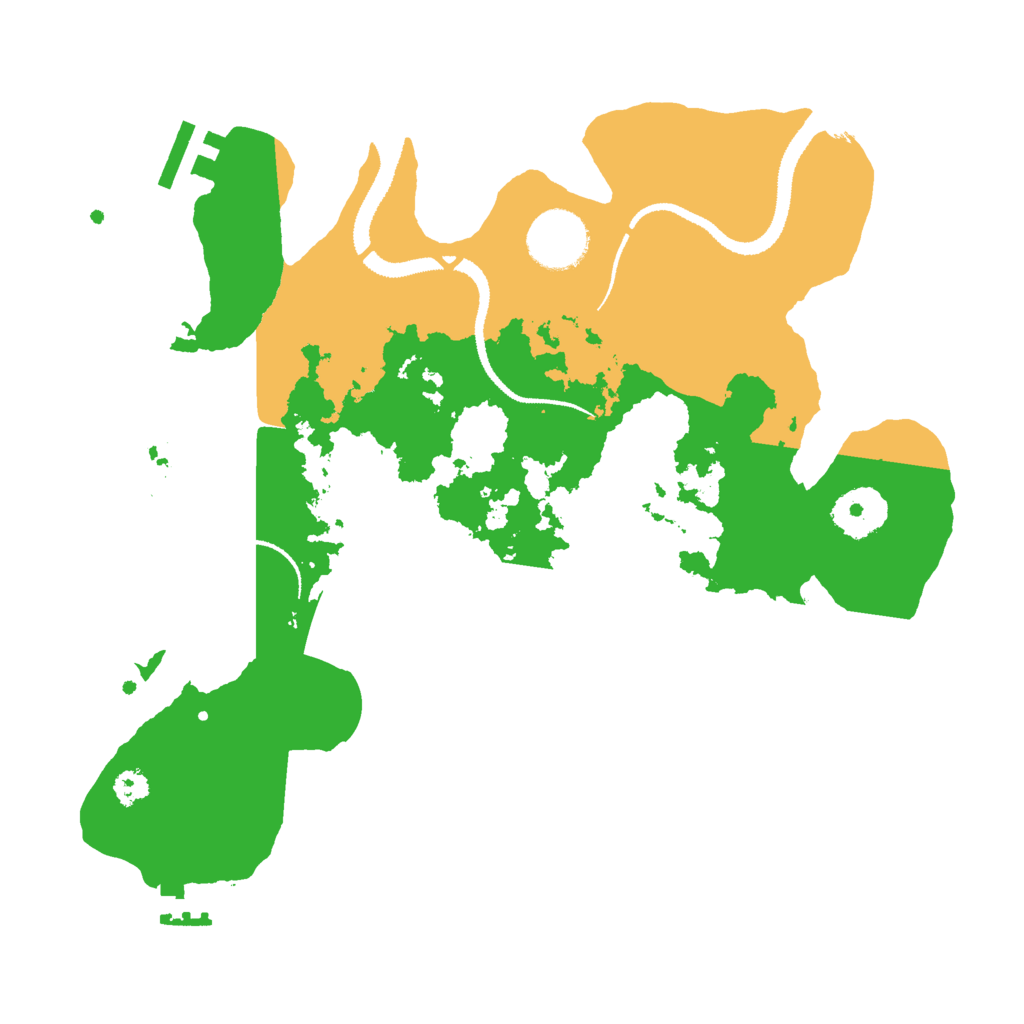 Biome Rust Map: Procedural Map, Size: 3000, Seed: 1573559458