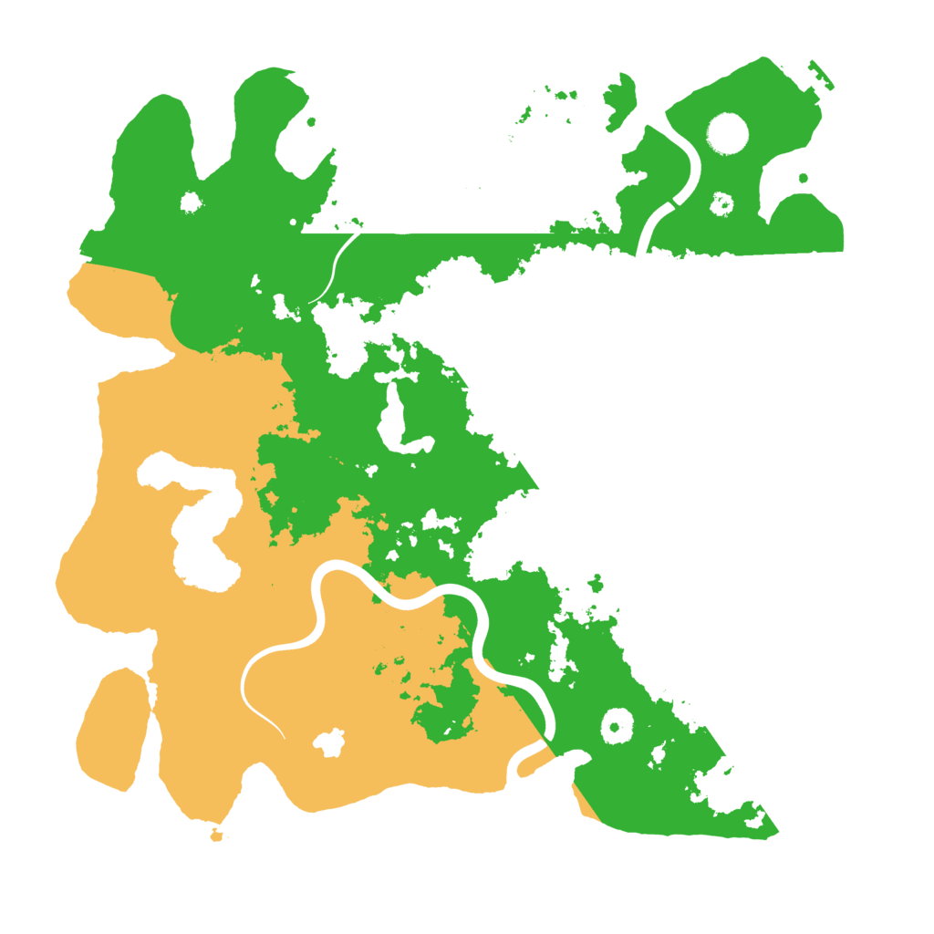 Biome Rust Map: Procedural Map, Size: 4000, Seed: 9546135