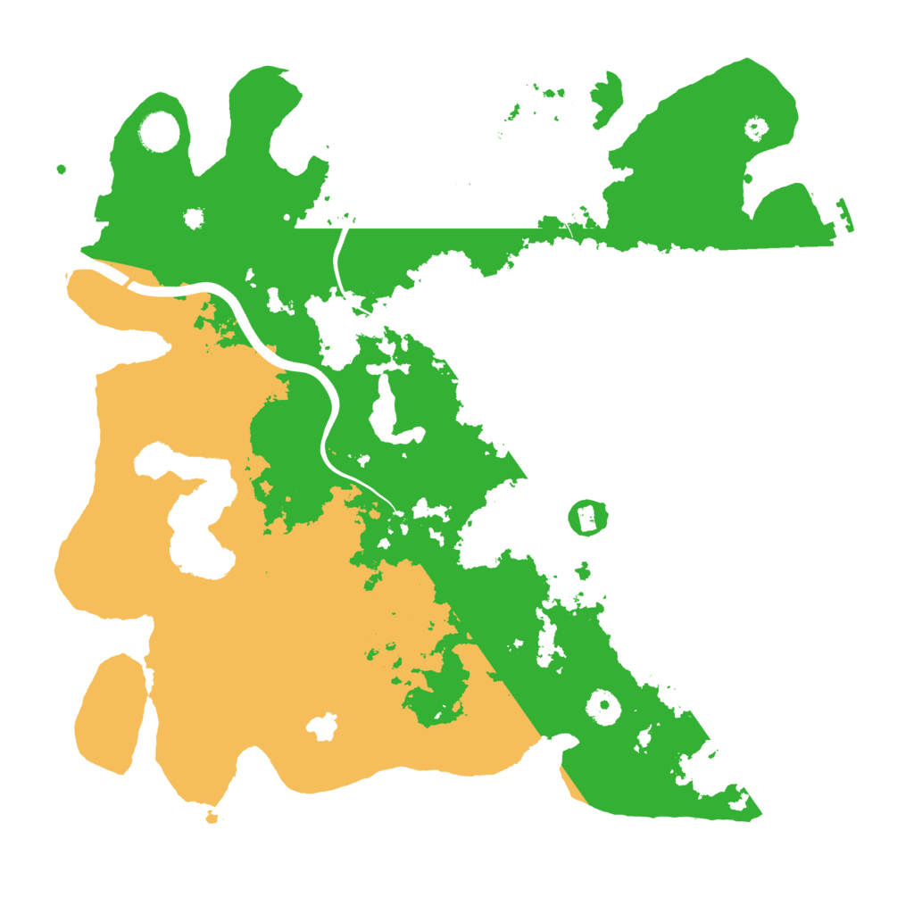 Biome Rust Map: Procedural Map, Size: 4000, Seed: 9546135