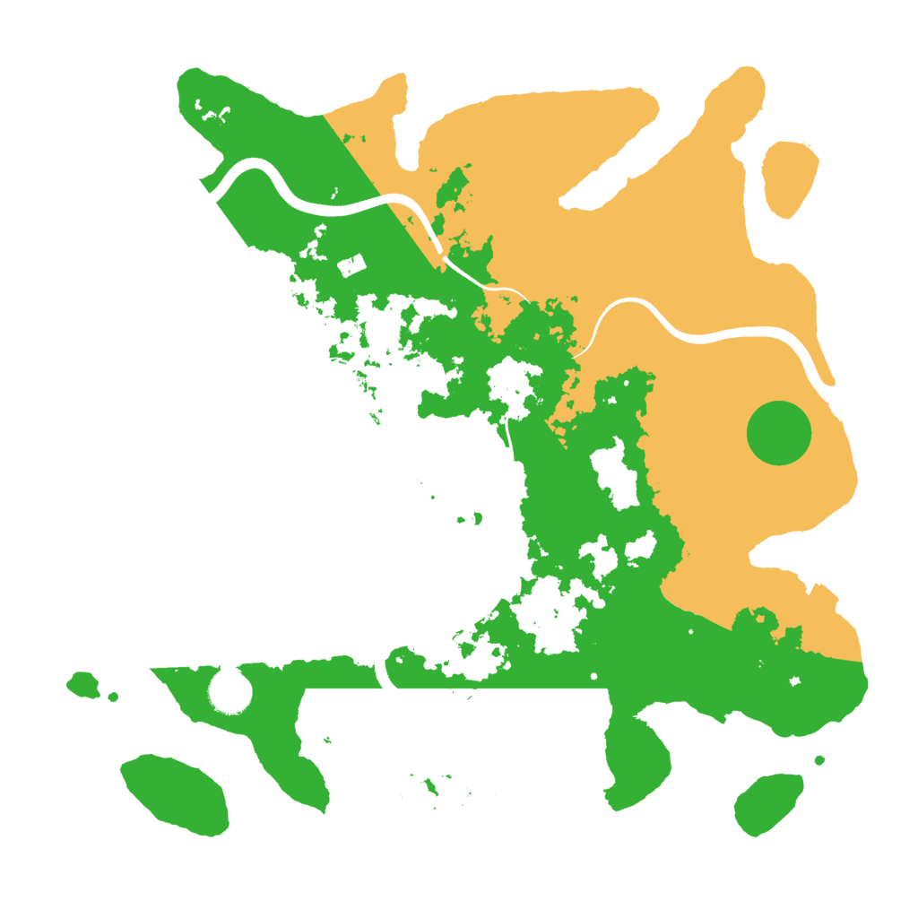 Biome Rust Map: Procedural Map, Size: 3750, Seed: 5222979