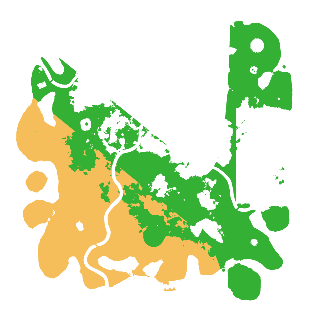 Biome Rust Map: Procedural Map, Size: 4000, Seed: 2000585463