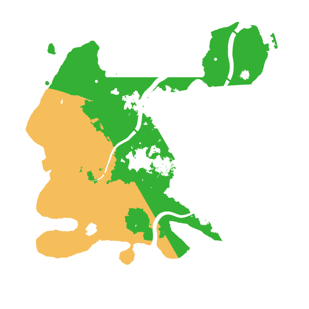 Biome Rust Map: Procedural Map, Size: 3000, Seed: 1323525040