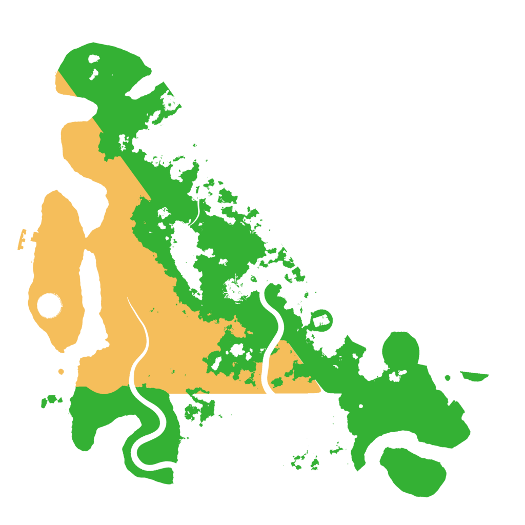 Biome Rust Map: Procedural Map, Size: 3750, Seed: 67498