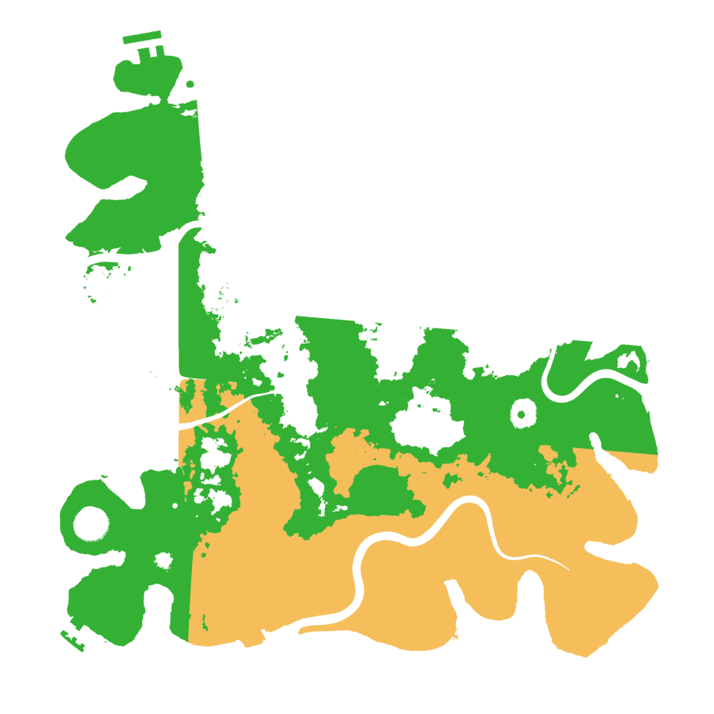 Biome Rust Map: Procedural Map, Size: 3750, Seed: 65722