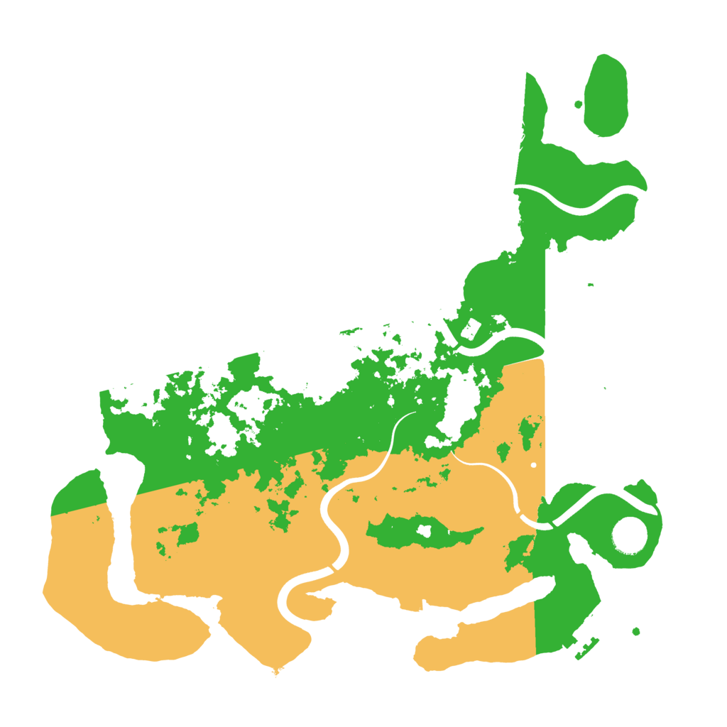 Biome Rust Map: Procedural Map, Size: 3750, Seed: 29859840