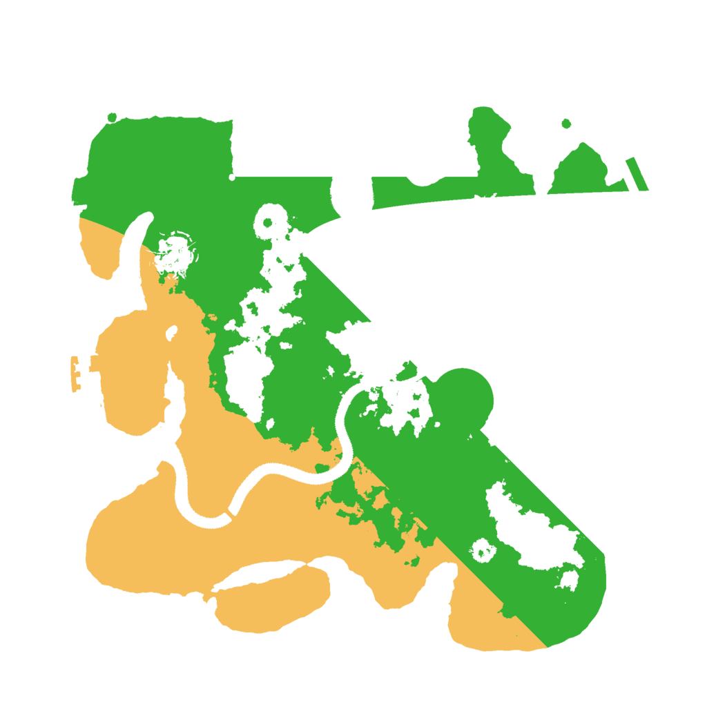 Biome Rust Map: Procedural Map, Size: 3000, Seed: 1548237518