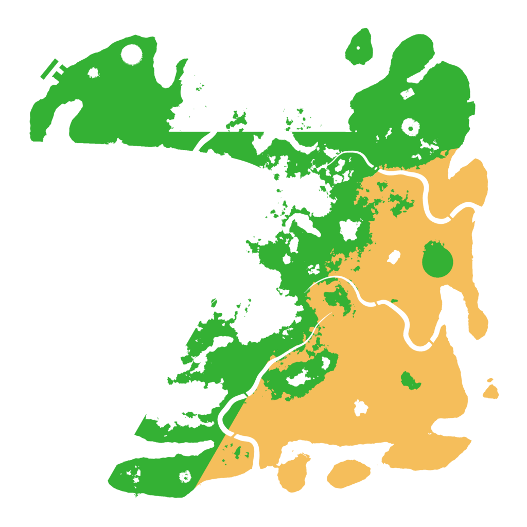 Biome Rust Map: Procedural Map, Size: 4500, Seed: 919938047