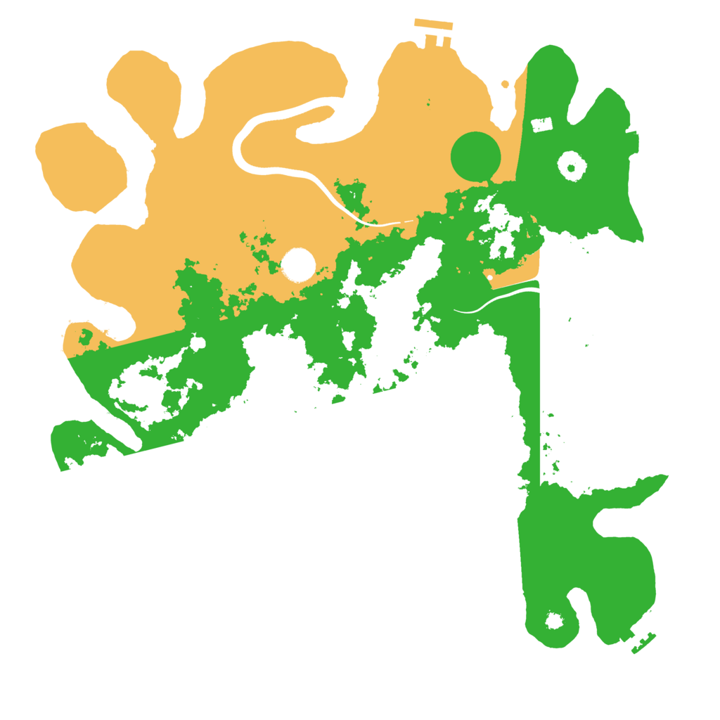Biome Rust Map: Procedural Map, Size: 3800, Seed: 34778