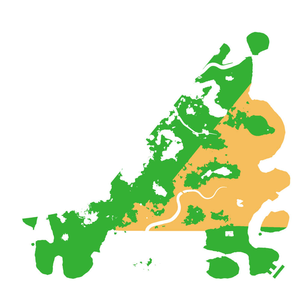 Biome Rust Map: Procedural Map, Size: 4000, Seed: 2483