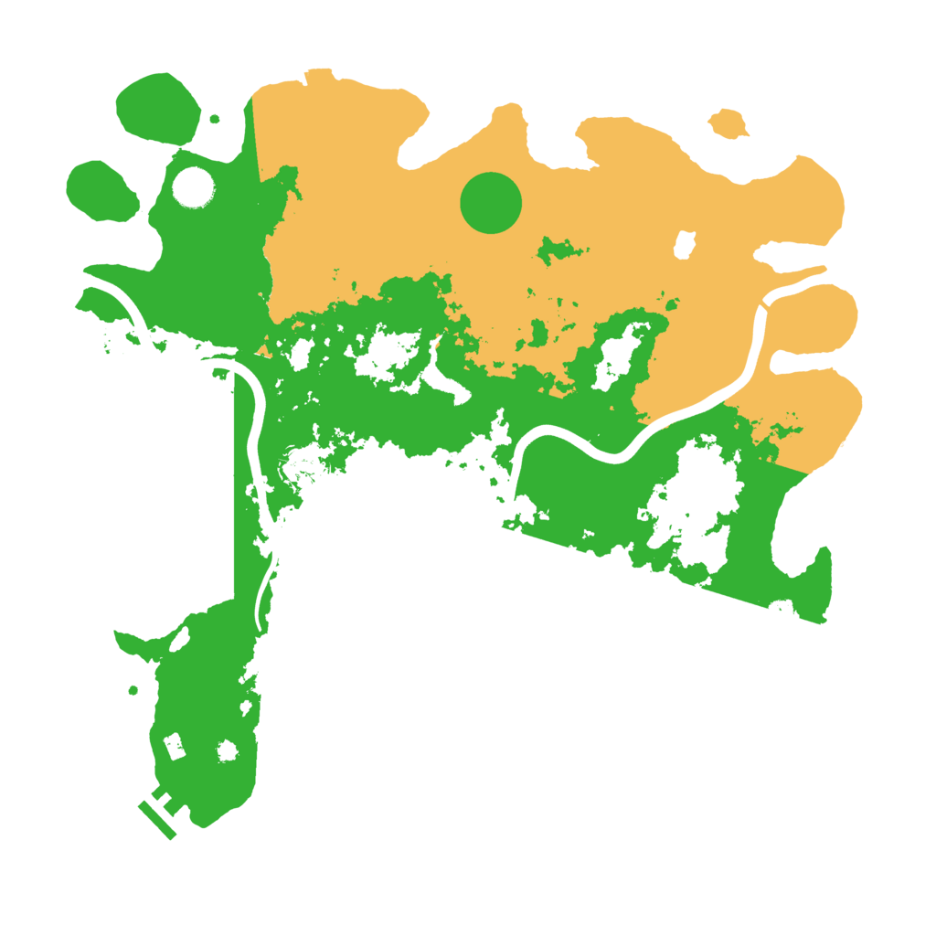 Biome Rust Map: Procedural Map, Size: 4000, Seed: 224704225