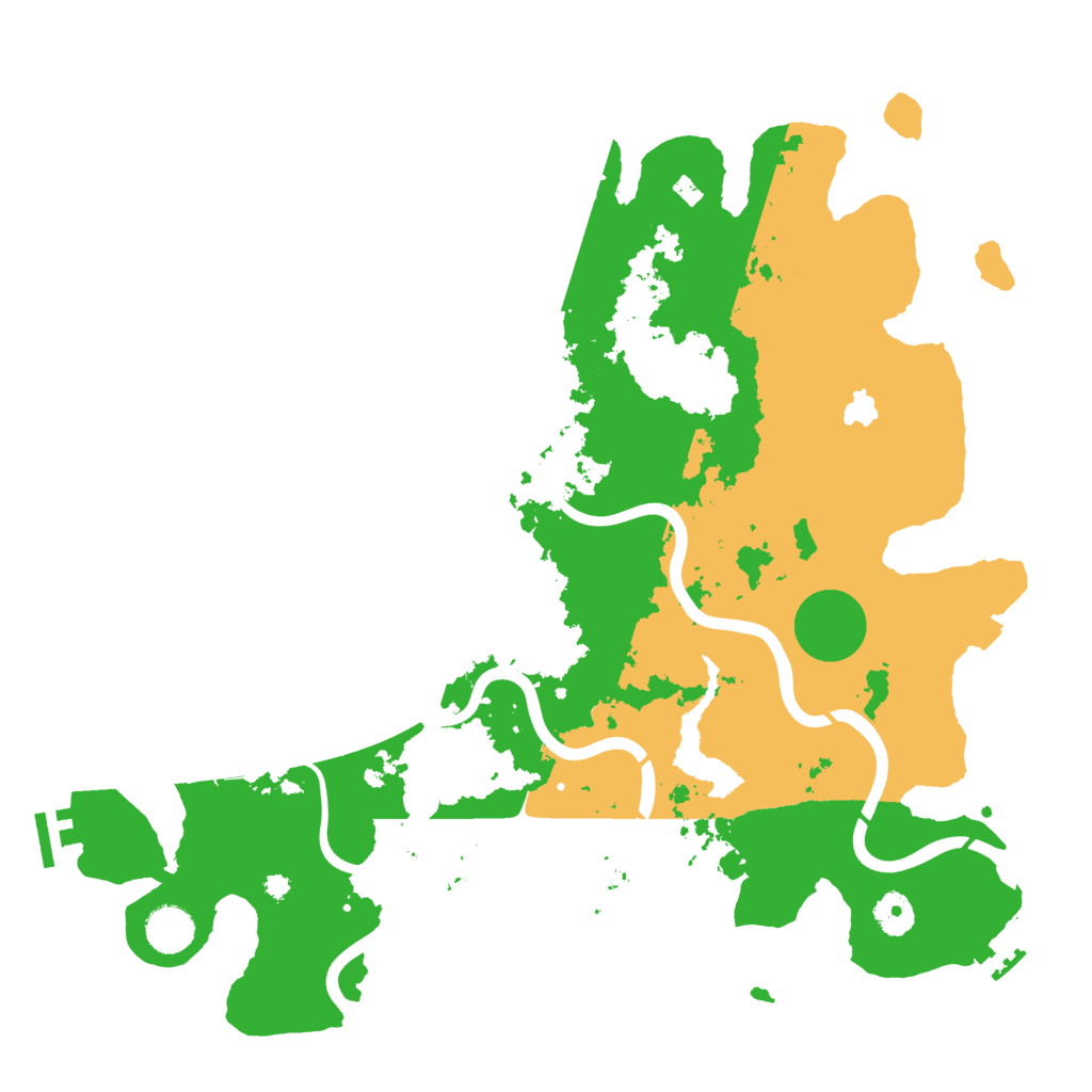 Biome Rust Map: Procedural Map, Size: 4000, Seed: 873242408