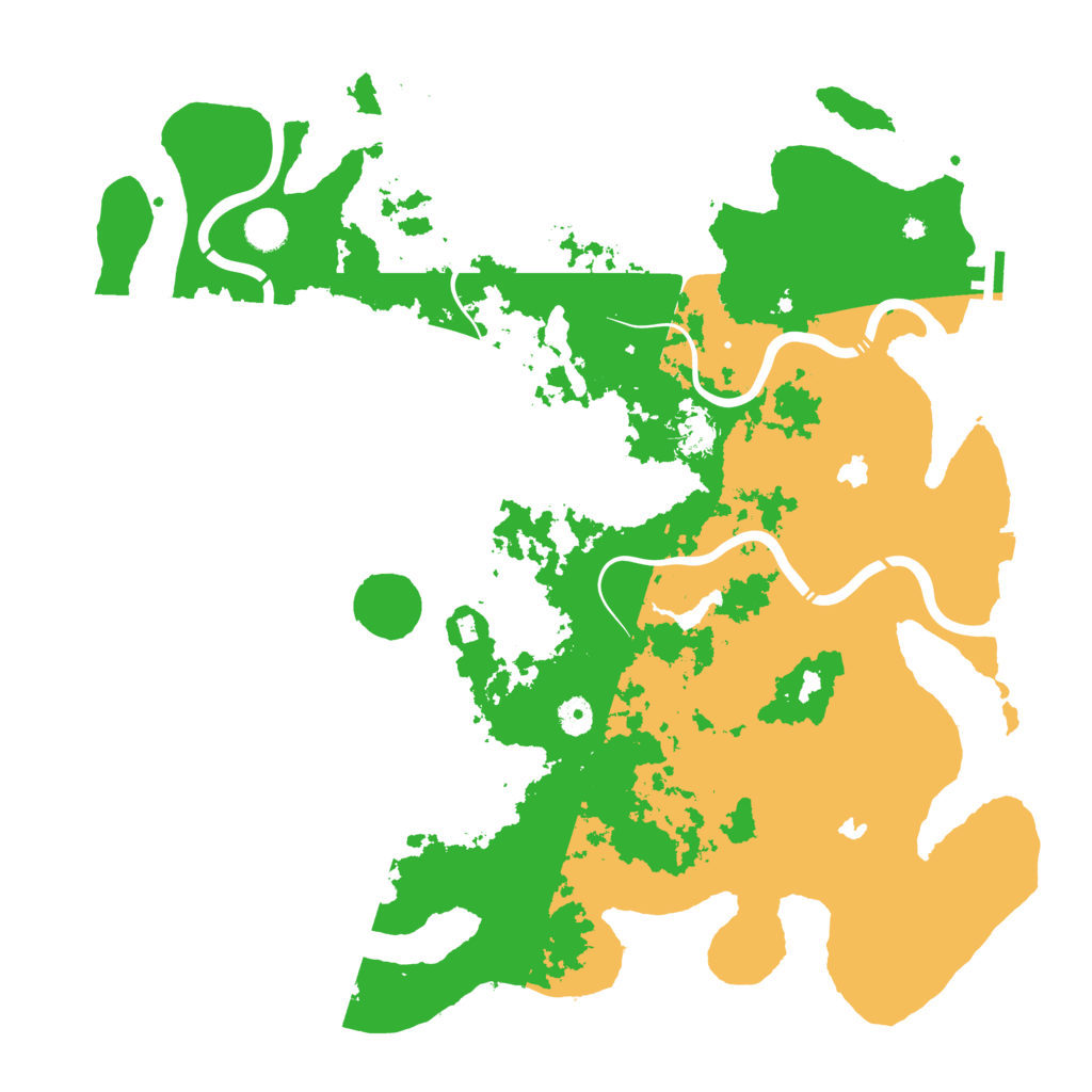 Biome Rust Map: Procedural Map, Size: 4500, Seed: 1766714978