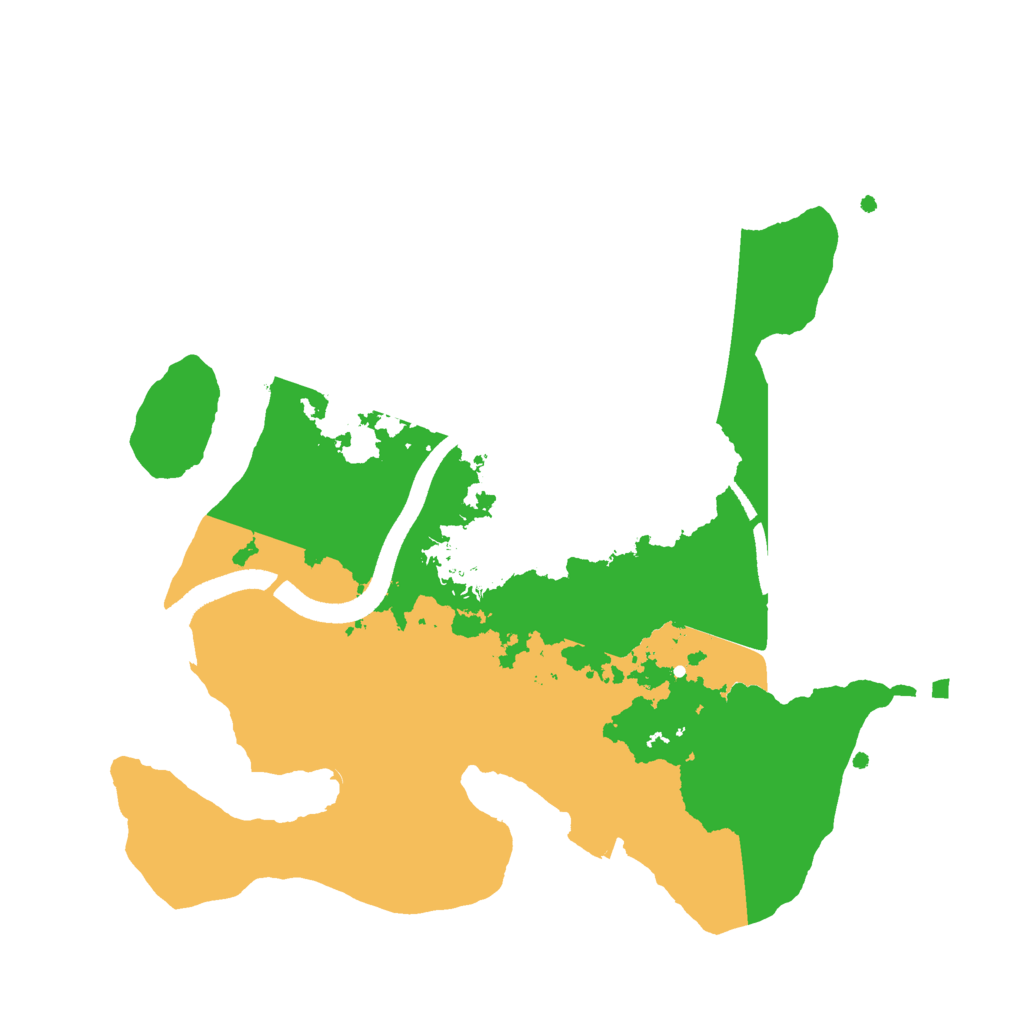 Biome Rust Map: Procedural Map, Size: 2500, Seed: 1173043808