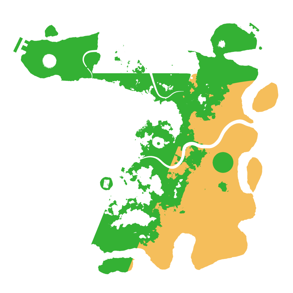 Biome Rust Map: Procedural Map, Size: 3750, Seed: 367841830