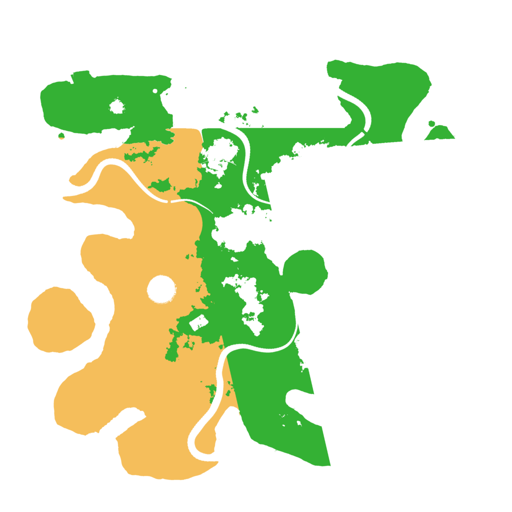 Biome Rust Map: Procedural Map, Size: 3202, Seed: 8753