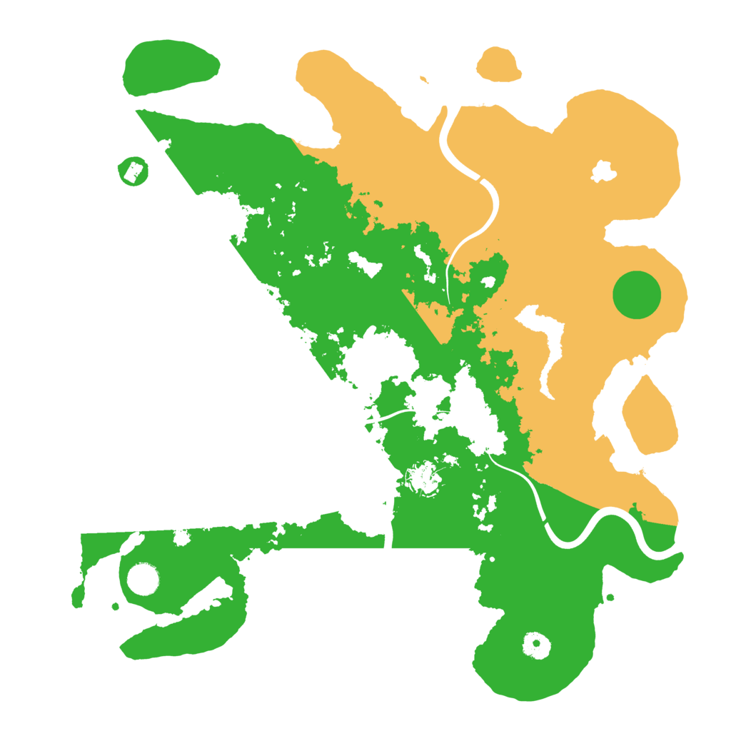 Biome Rust Map: Procedural Map, Size: 4000, Seed: 2131460086