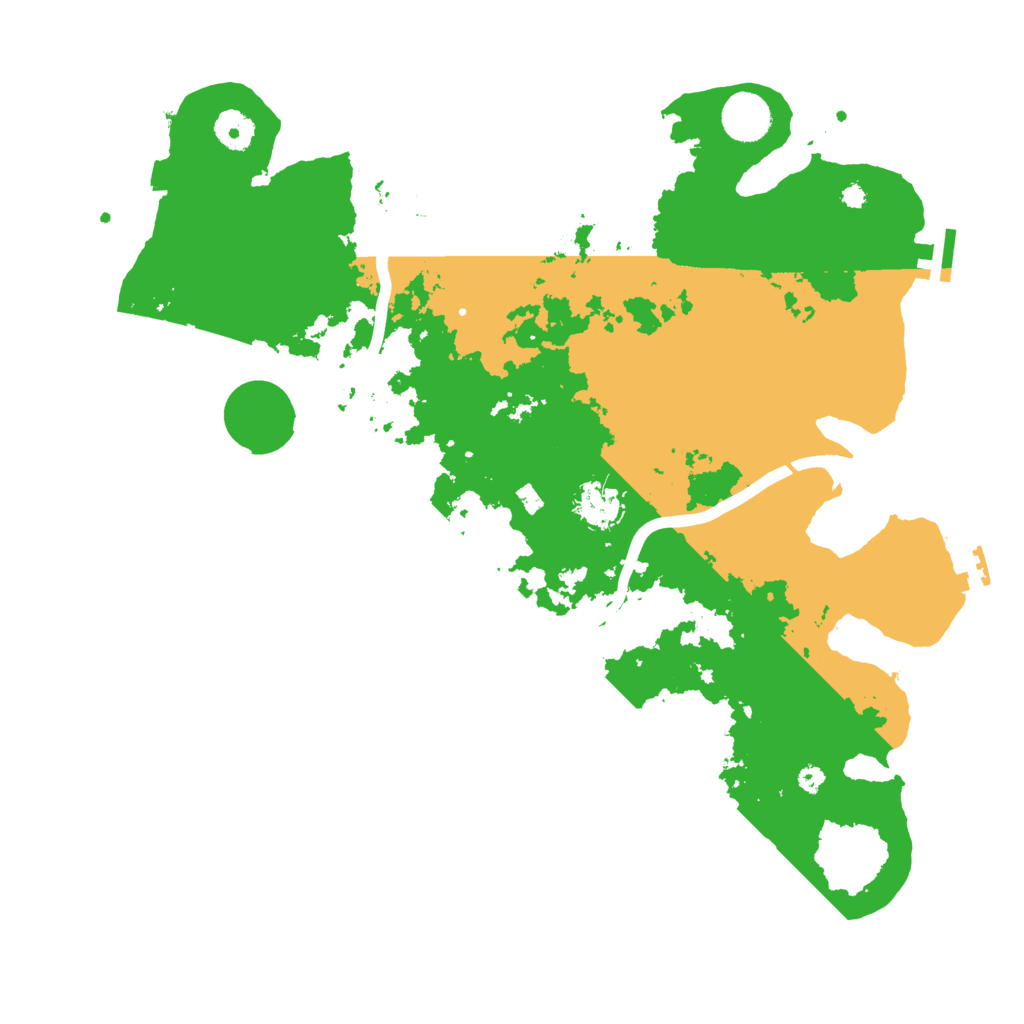 Biome Rust Map: Procedural Map, Size: 3900, Seed: 1628700265