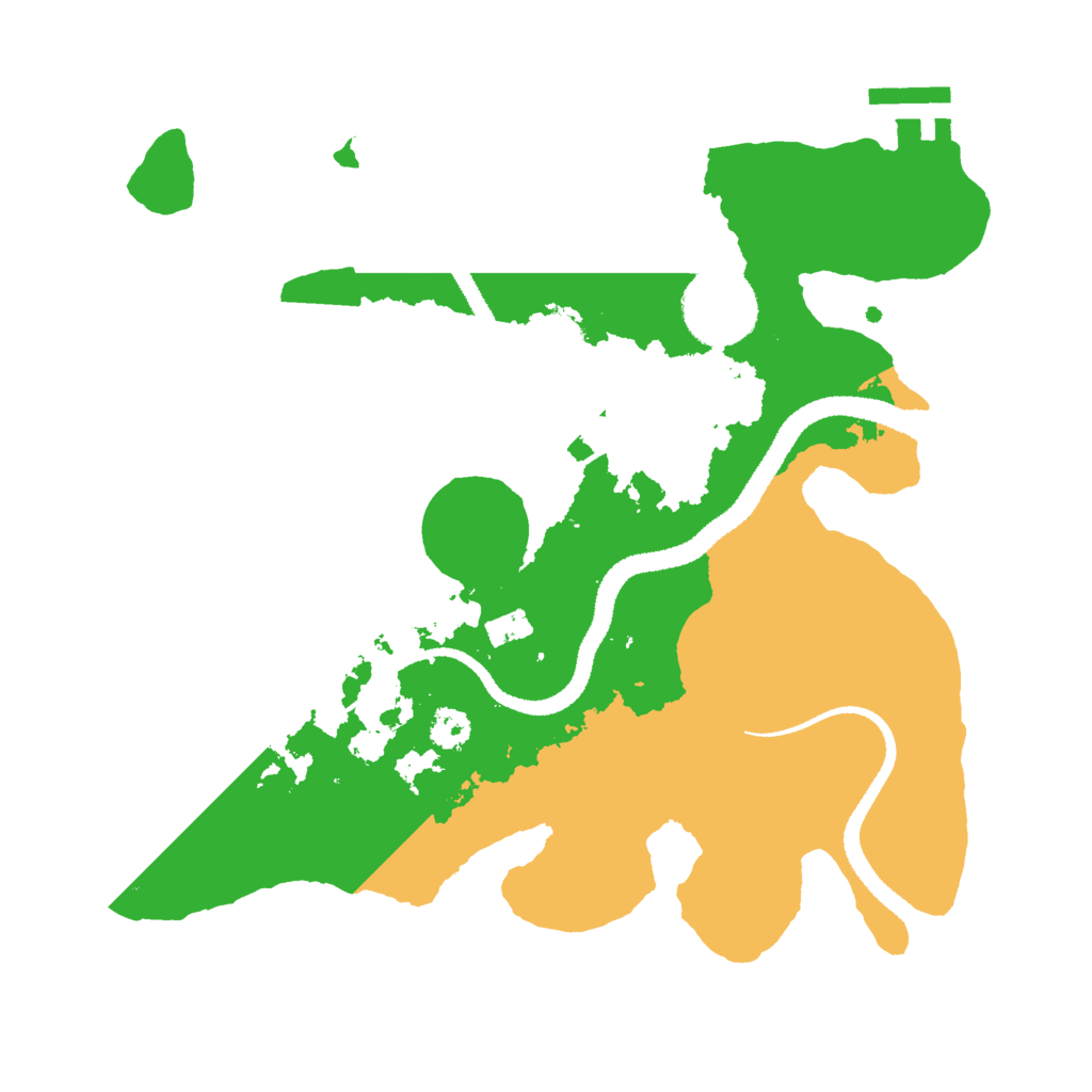 Biome Rust Map: Procedural Map, Size: 2700, Seed: 1760097700