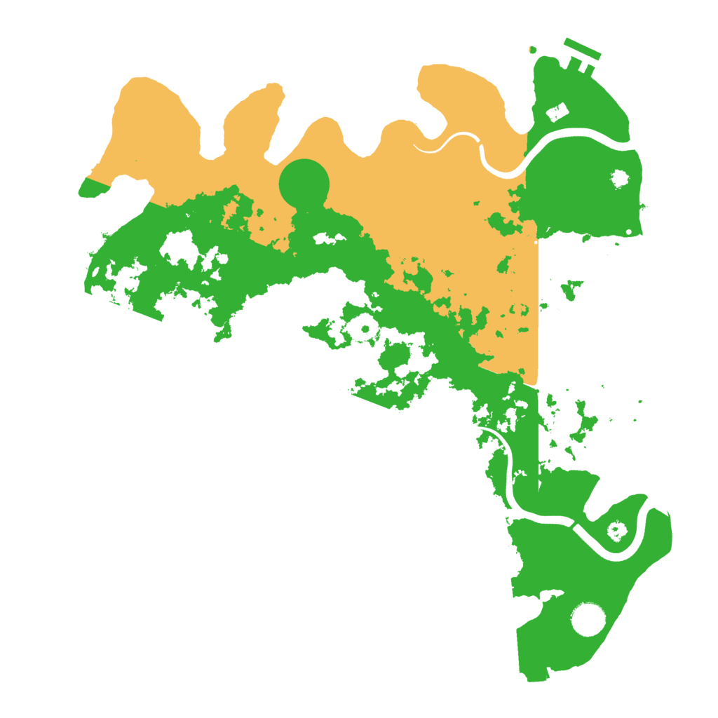 Biome Rust Map: Procedural Map, Size: 3750, Seed: 2141953969