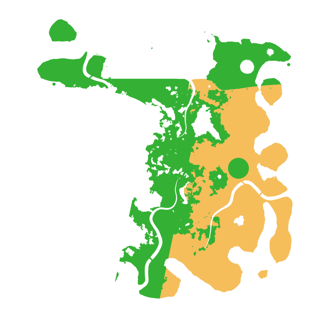 Biome Rust Map: Procedural Map, Size: 4000, Seed: 378112