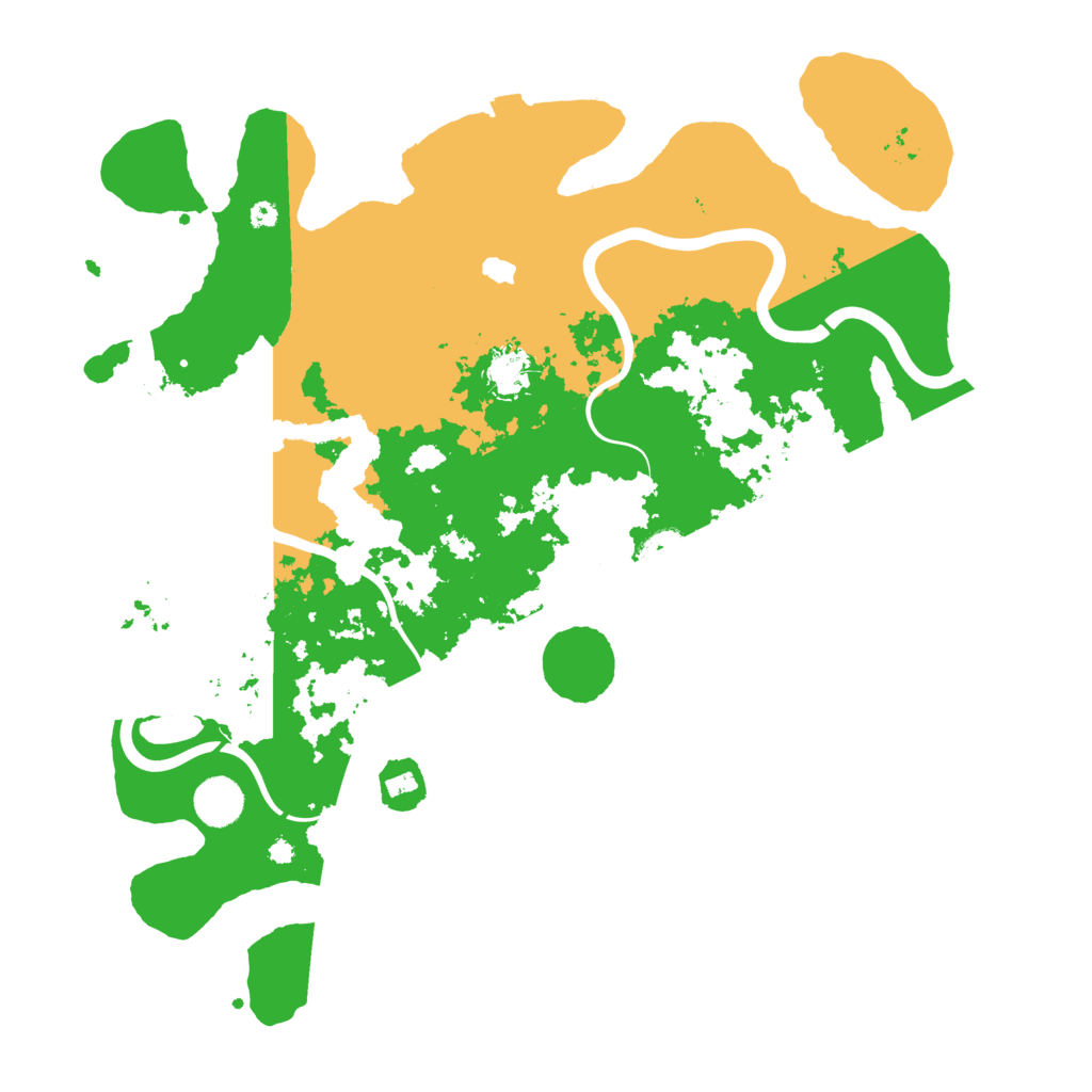 Biome Rust Map: Procedural Map, Size: 4000, Seed: 58666865