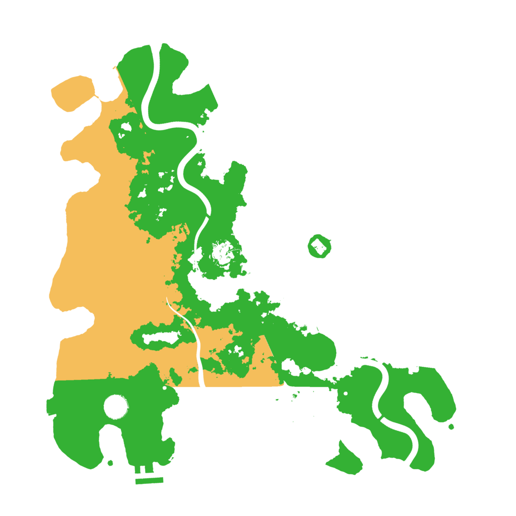 Biome Rust Map: Procedural Map, Size: 3750, Seed: 53287694
