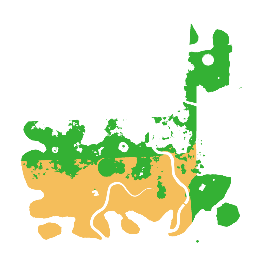 Biome Rust Map: Procedural Map, Size: 4000, Seed: 3655