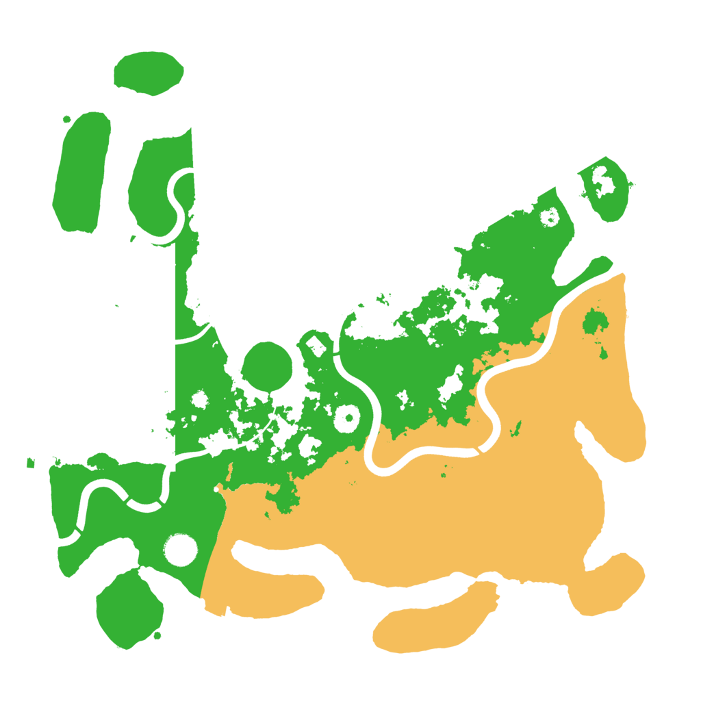 Biome Rust Map: Procedural Map, Size: 3800, Seed: 260058821