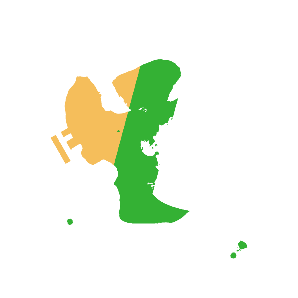Biome Rust Map: Procedural Map, Size: 2000, Seed: 1328220489