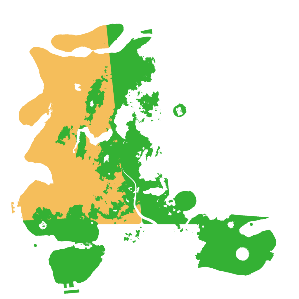Biome Rust Map: Procedural Map, Size: 4000, Seed: 1888849504