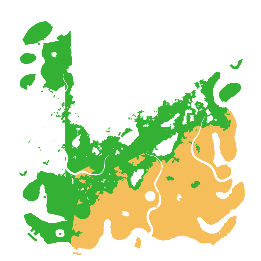 Biome Rust Map: Procedural Map, Size: 4510, Seed: 1586544950