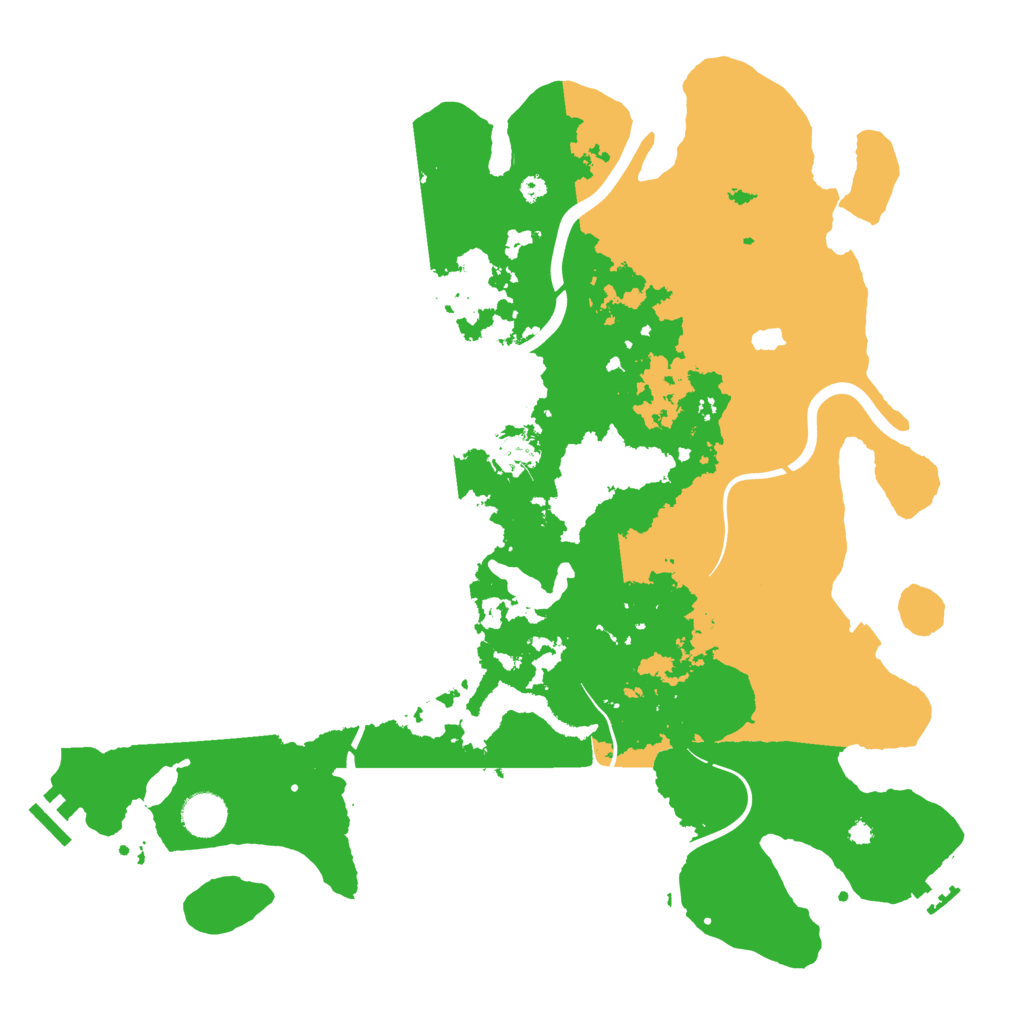 Biome Rust Map: Procedural Map, Size: 4000, Seed: 1760140906