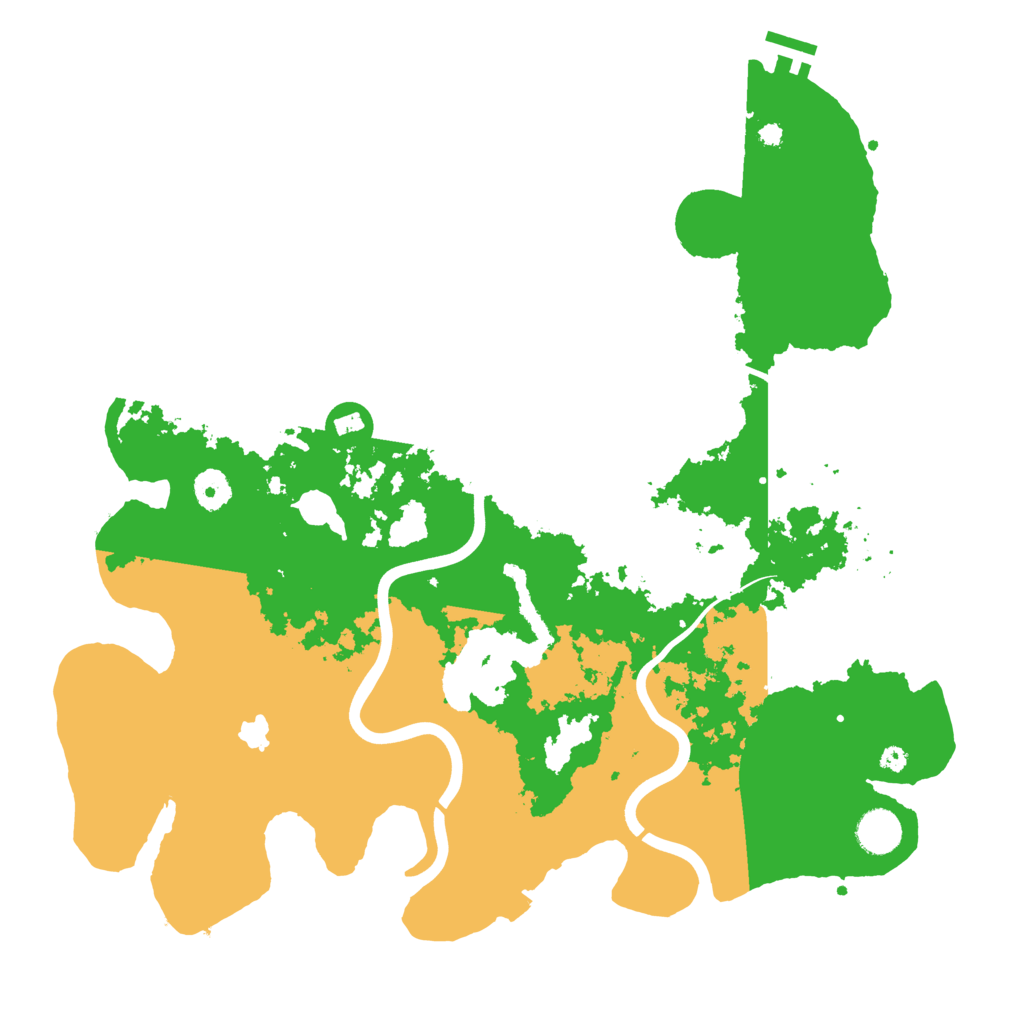 Biome Rust Map: Procedural Map, Size: 4000, Seed: 1987322584