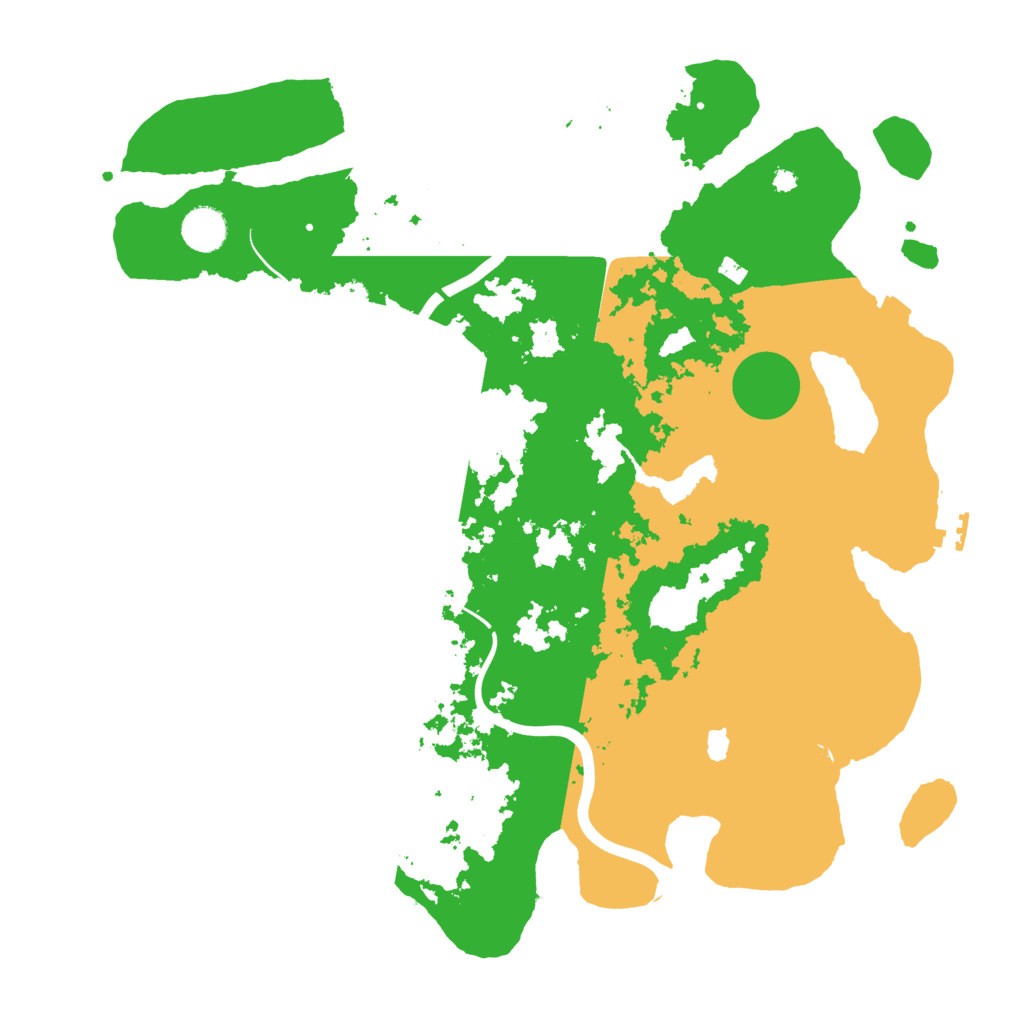 Biome Rust Map: Procedural Map, Size: 4000, Seed: 912090082
