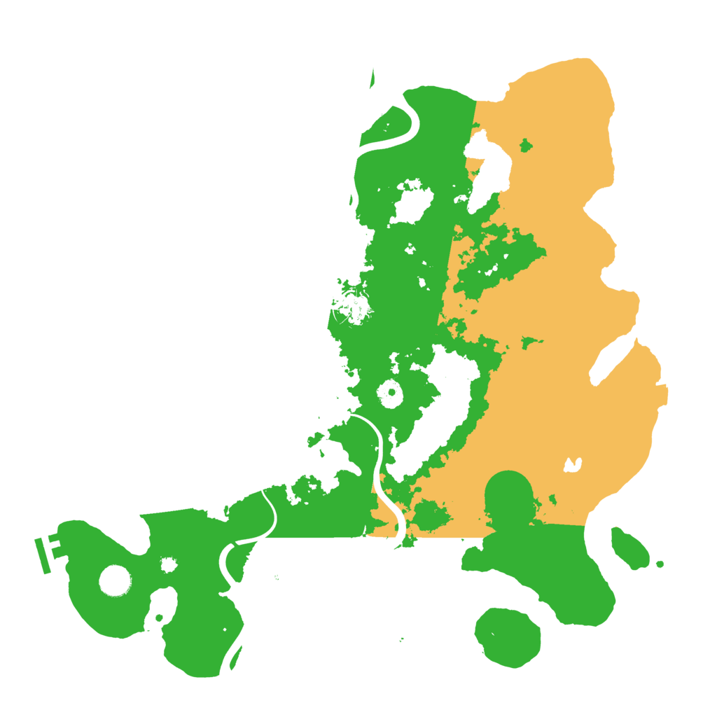 Biome Rust Map: Procedural Map, Size: 4000, Seed: 674125