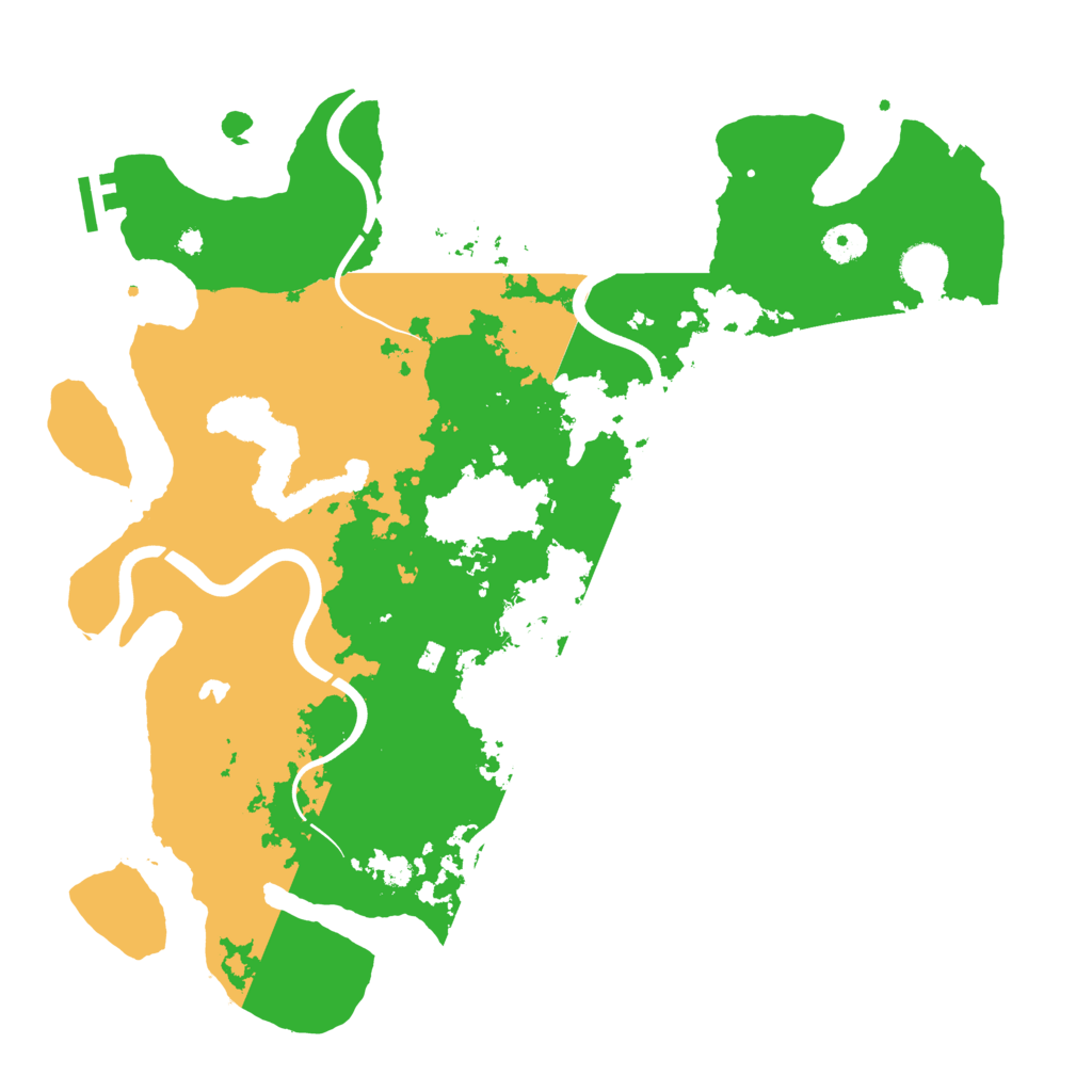 Biome Rust Map: Procedural Map, Size: 4000, Seed: 280819498