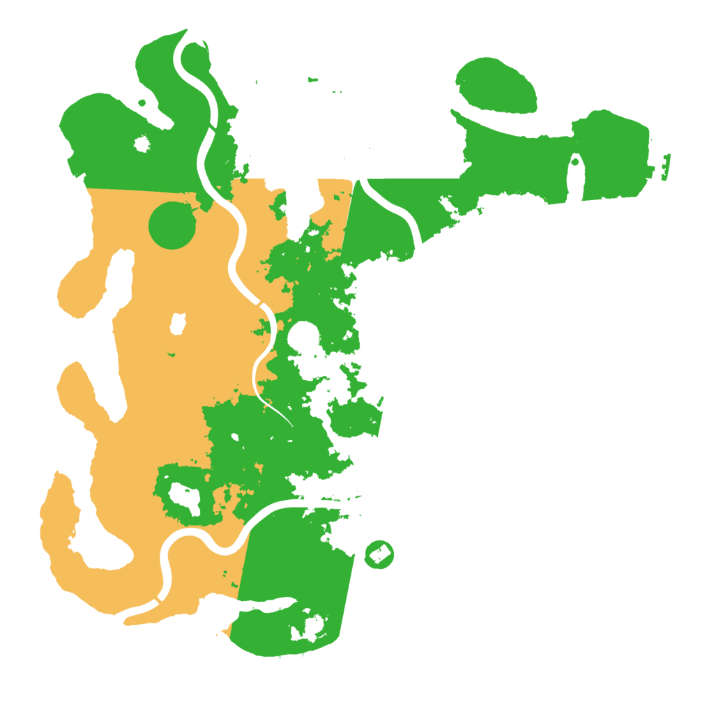 Biome Rust Map: Procedural Map, Size: 4000, Seed: 650461823