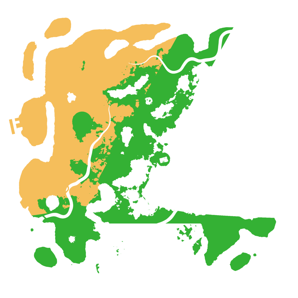 Biome Rust Map: Procedural Map, Size: 4000, Seed: 5678991