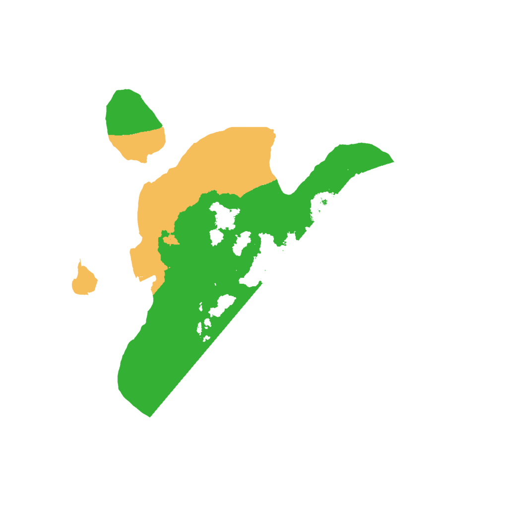 Biome Rust Map: Procedural Map, Size: 1750, Seed: 99999