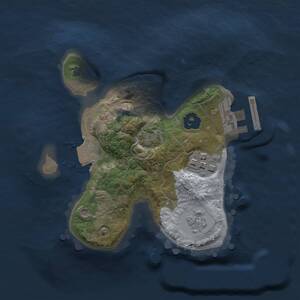 Thumbnail Rust Map: Procedural Map, Size: 1750, Seed: 99999, 5 Monuments
